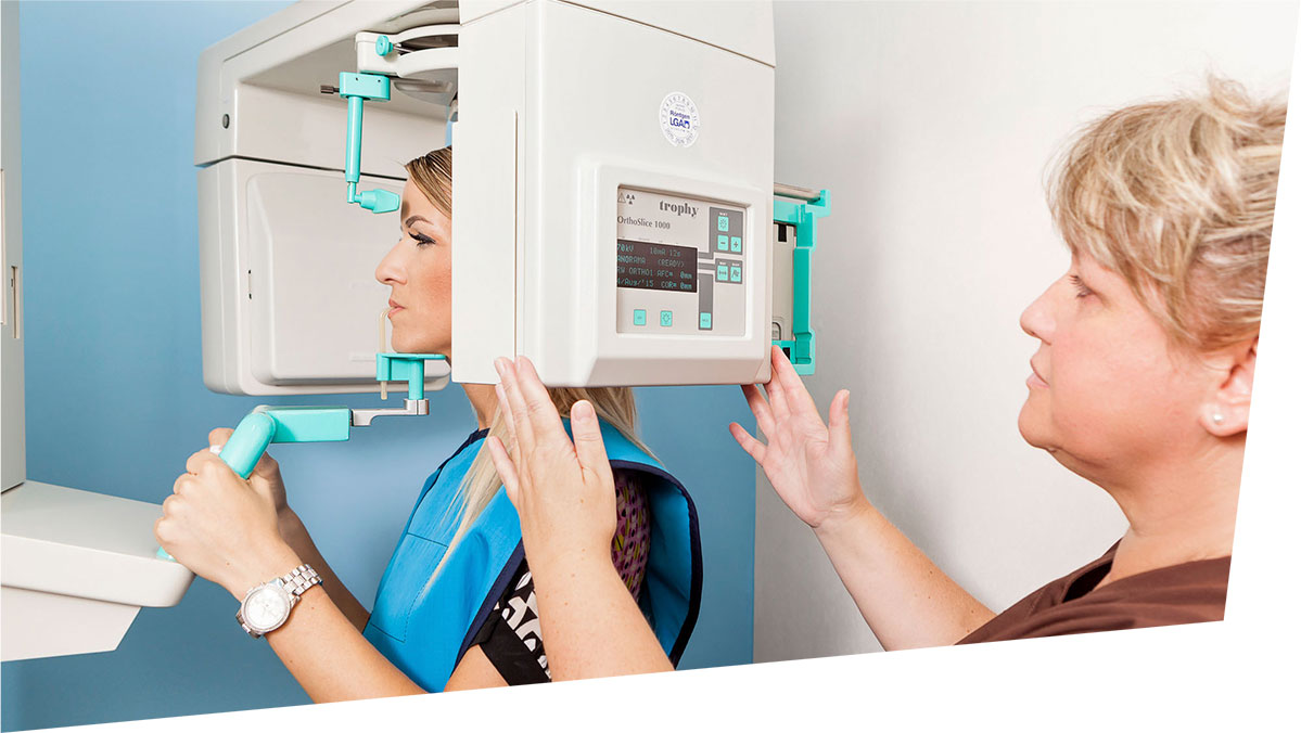 Röntgenaufnahme im Rahmen einer Spezialbehandlung