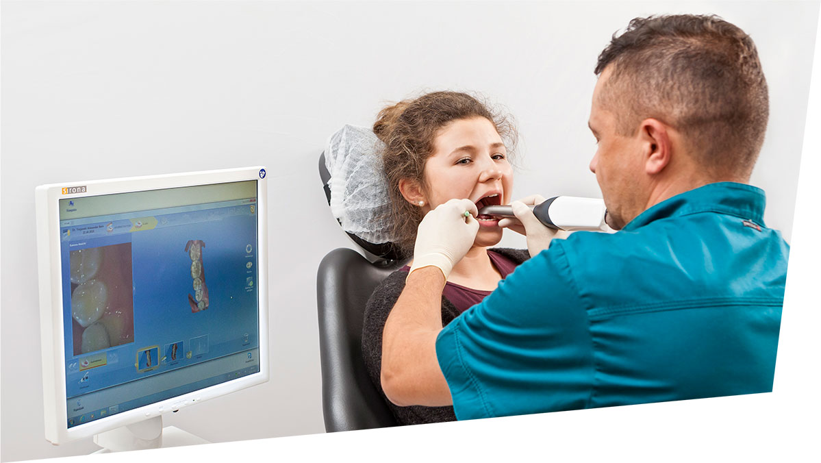 Digitale Zahnabdrucknahme mit CEREC