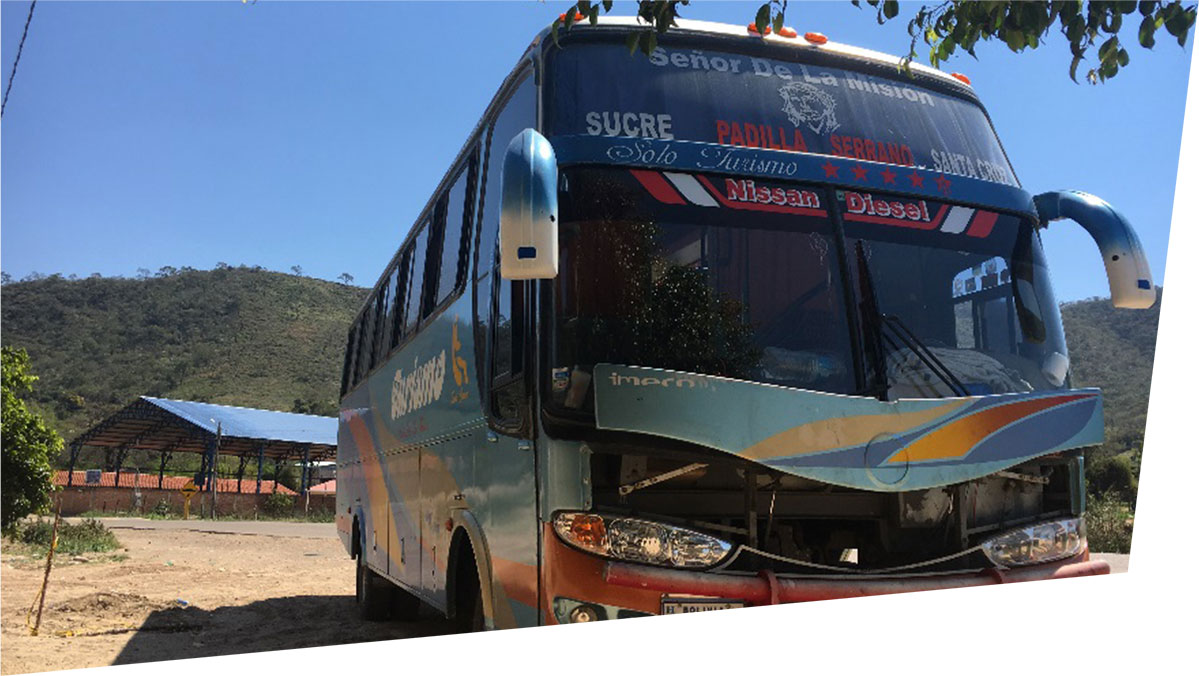 Besuch in Bolivien 2018 - Bus
